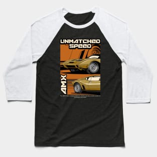 1969 AMC AMX/3 Racing Car Baseball T-Shirt